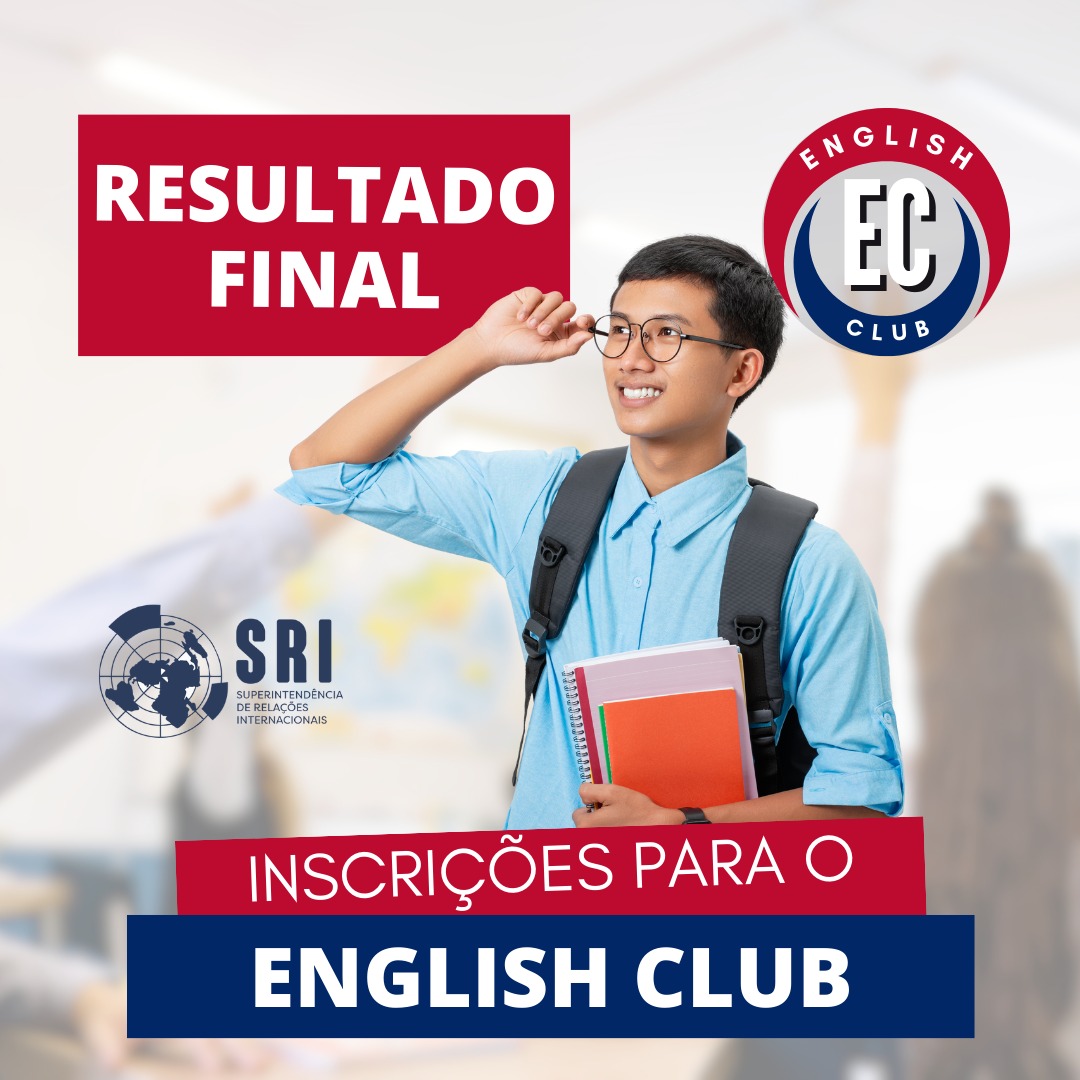 SRI lança resultado final do Programa de Conversação English Club
