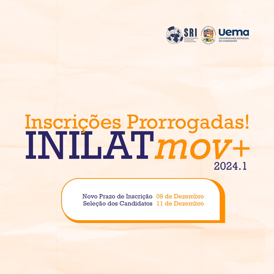 Inscrições para o INILATmov+ prorrogadas até 09 de dezembro