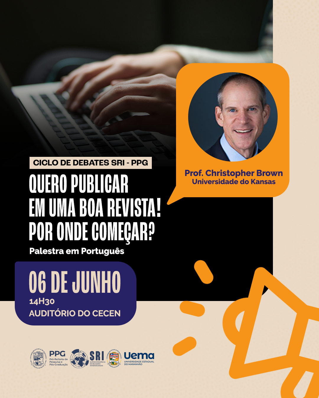 Ciclo de Debates SRI-PPG acontece em junho; veja como participar