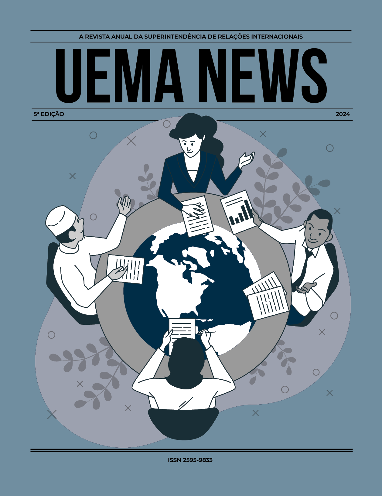 Capa da edição 5 da Revista UEMA News