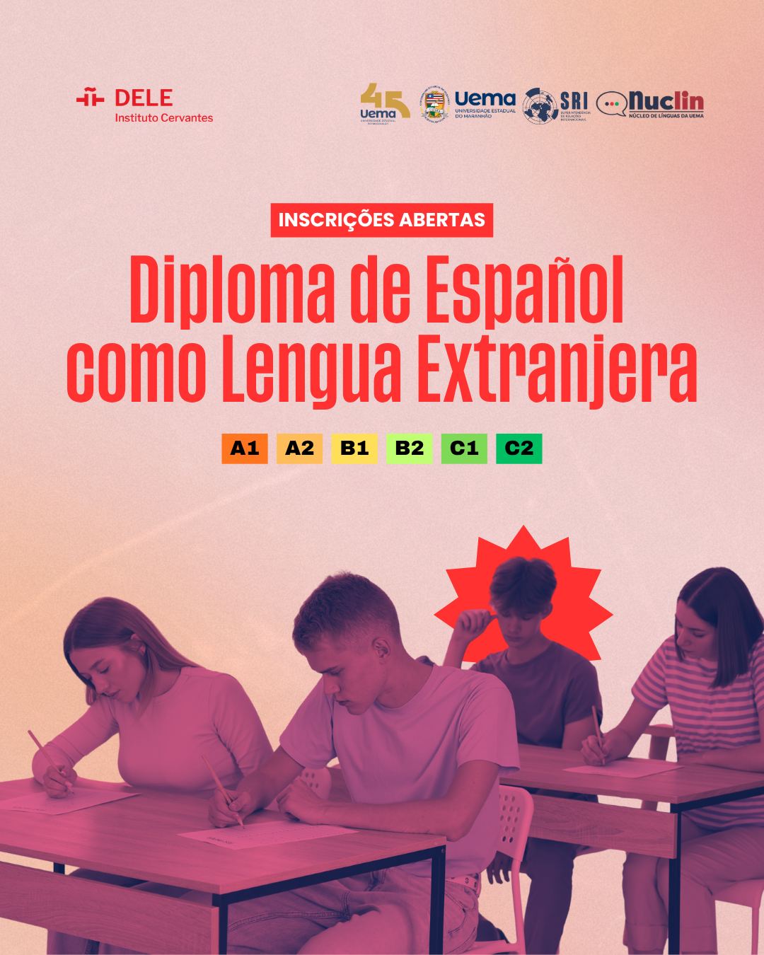 DELE Novembro/2026: inscrições estão abertas até 30 de Setembro
